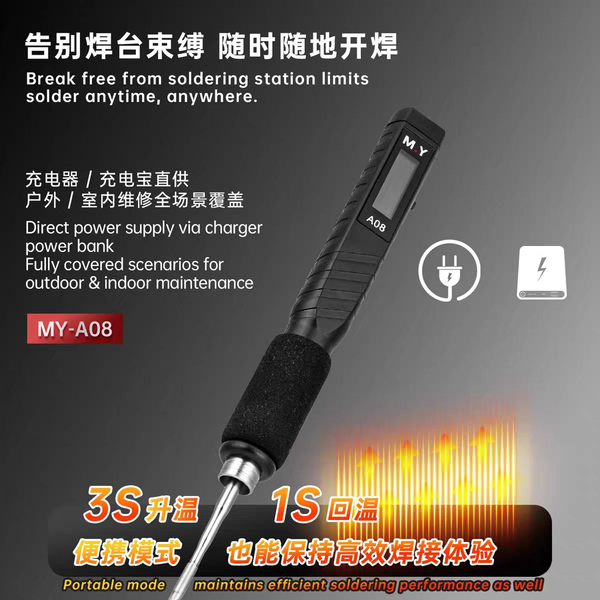 YCS MY-A08 USB-C Digital Weldi – Electronics Repair In My Area recenzja i cena