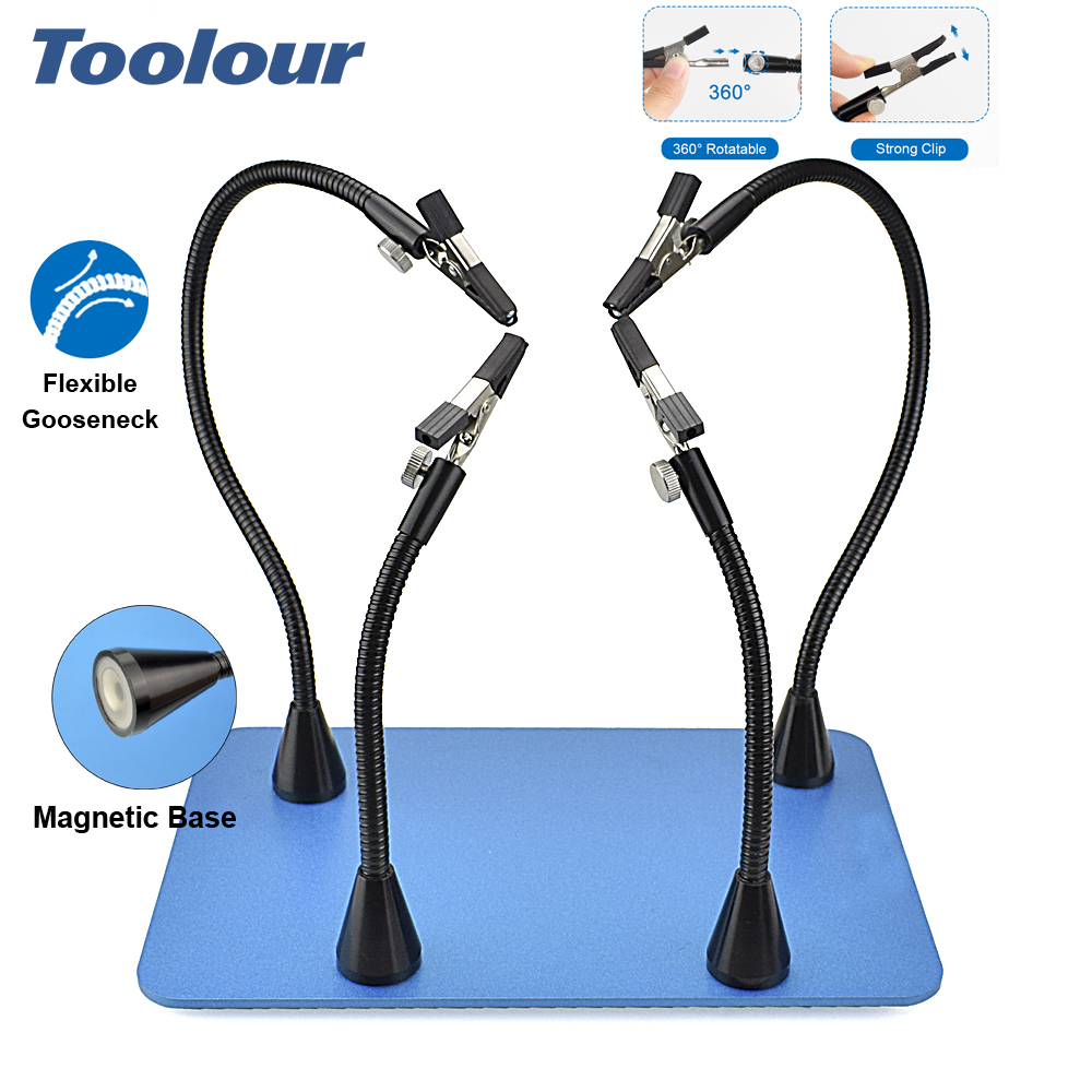 Toolour Magnetic Helping Hands – Pcb Holder Clamp recenzja i cena